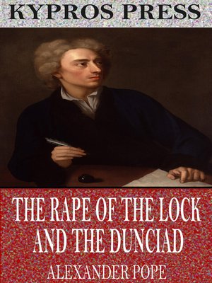 cover image of The Rape of the Lock and the Dunciad